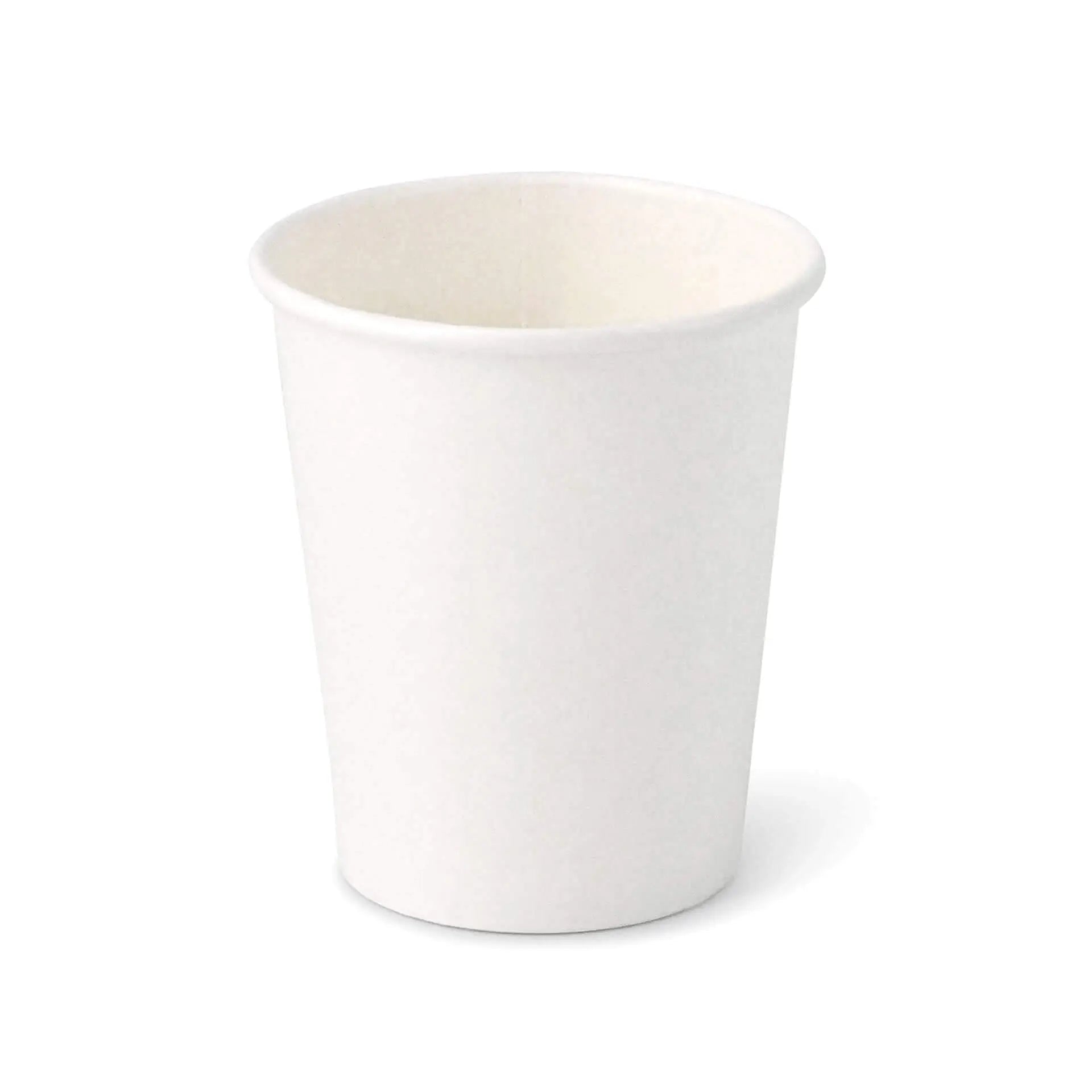 Pappbecher (beschichtet) 200 ml / 8 oz, Ø 80 mm, weiß