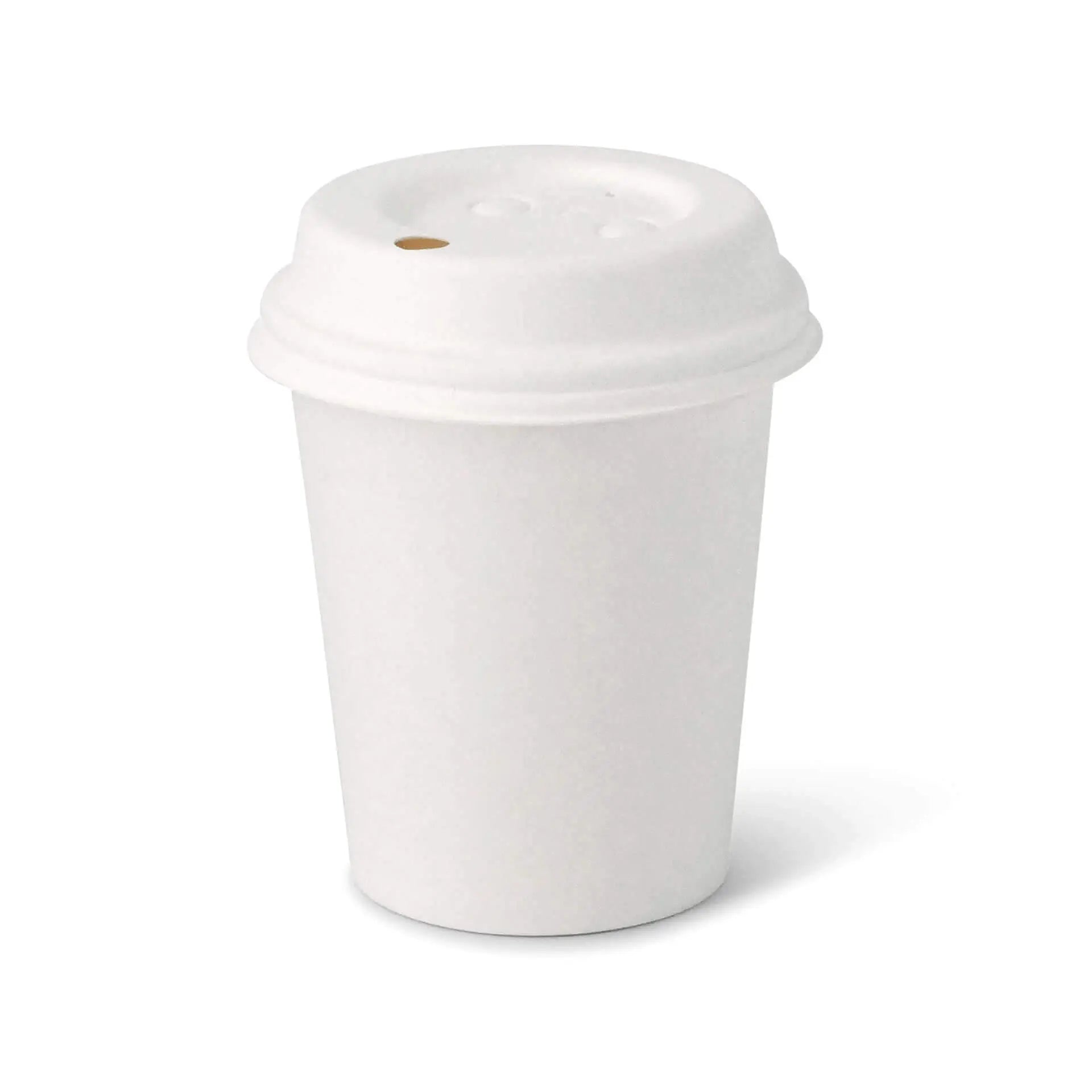 Pappbecher (beschichtet) 200 ml / 8 oz, Ø 80 mm, weiß