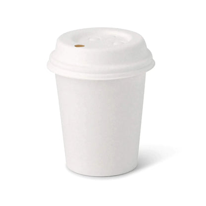 Pappbecher (beschichtet) 200 ml / 8 oz, Ø 80 mm, weiß