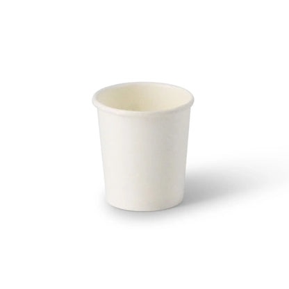 Schnapsbecher aus Papier (beschichtet) 20 ml / 1 oz, weiß