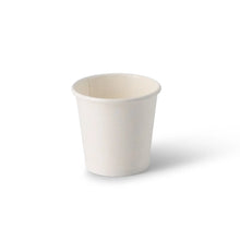 Paper shot cup (coated), 40 ml / 1,5 oz, white