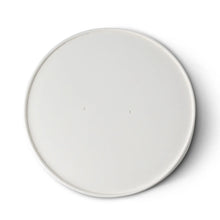 Pappdeckel mit Membran (beschichtet) Ø 185 mm, weiß, rund (für Kartonschalen)