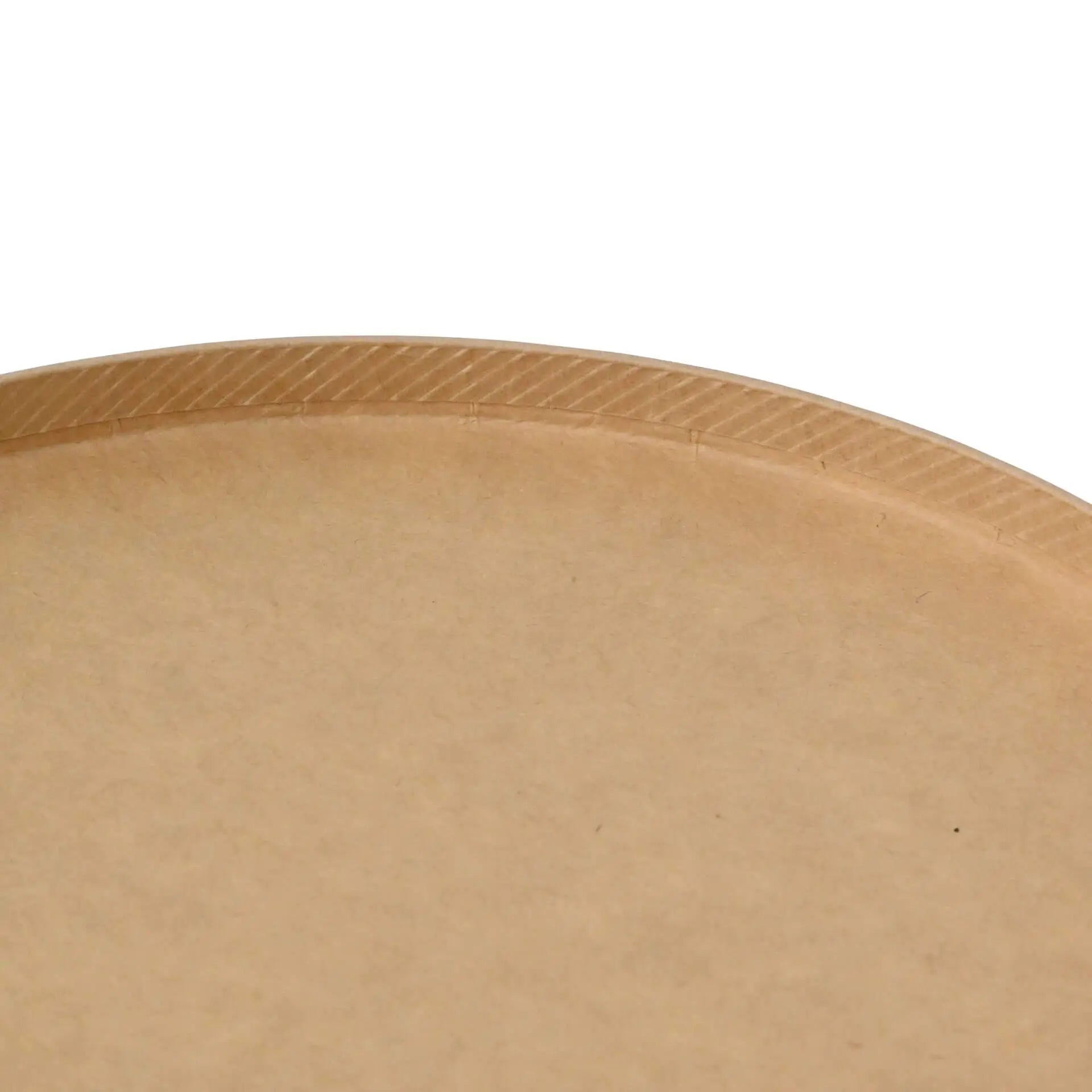 Kartonschalen (beschichtet) / Salatschalen 1000 ml, Ø 185 mm, braun, rund (1300 ml max. Volumen)