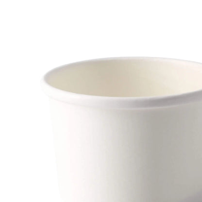 Suppenbecher to go (beschichtet) 200 ml / 8 oz, Ø 90 mm, weiß