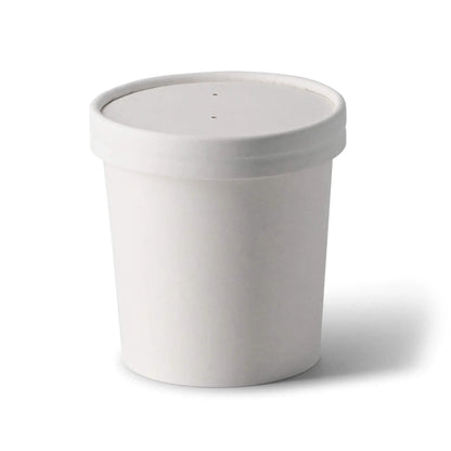 Suppenbecher to go (beschichtet) 300 ml / 12 oz, Ø 90 mm, weiß