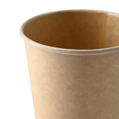 Suppenbecher to go (beschichtet) 400 ml / 16 oz, Ø 95 mm, braun