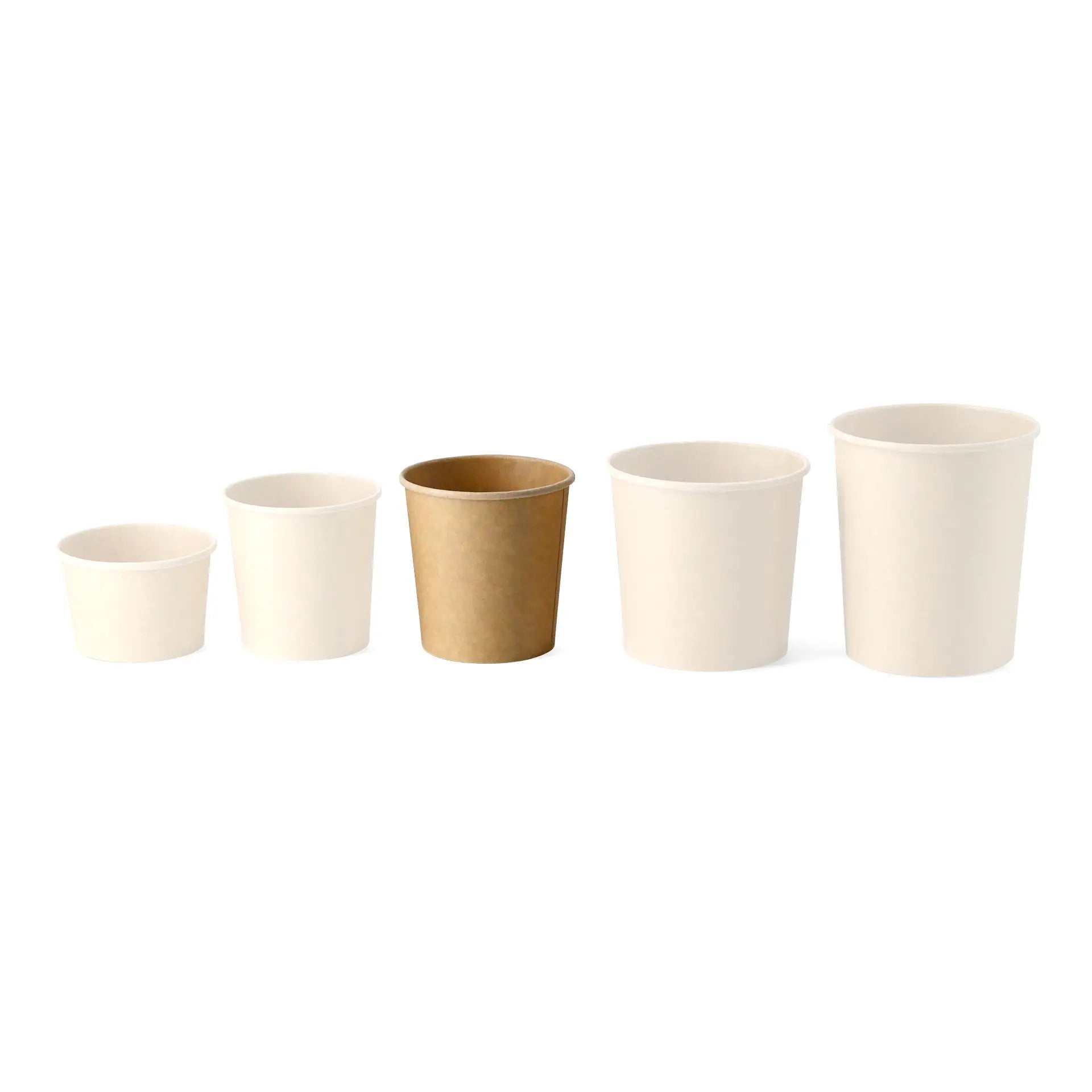Suppenbecher to go (beschichtet) 400 ml / 16 oz, Ø 95 mm, braun
