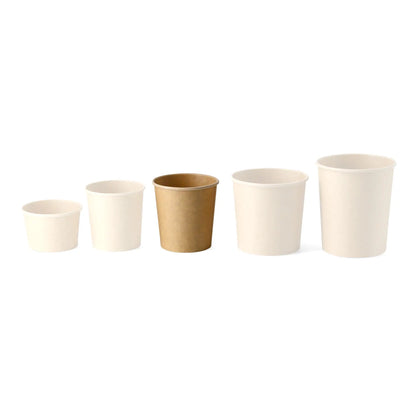 Suppenbecher to go (beschichtet) 400 ml / 16 oz, Ø 95 mm, braun