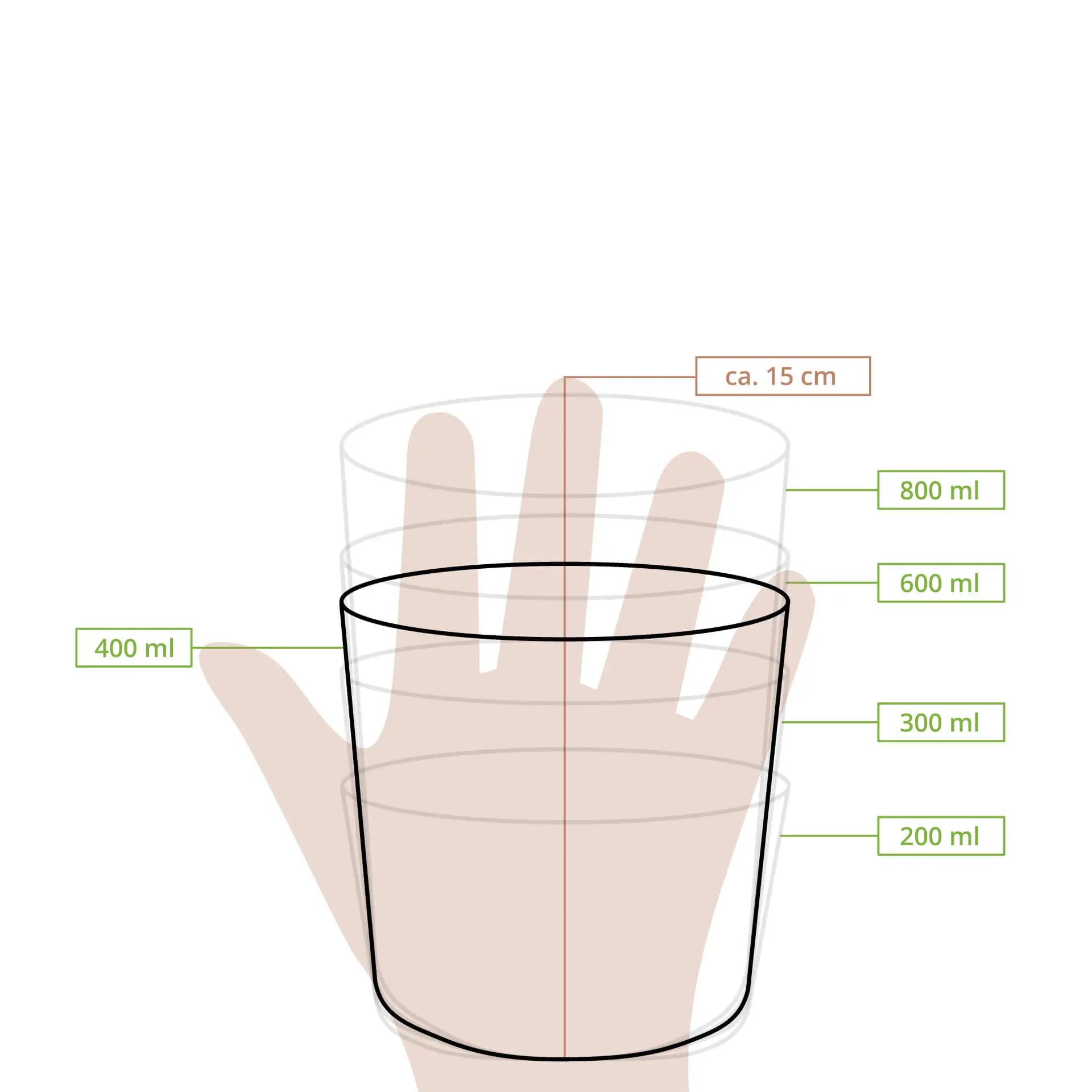 Suppenbecher to go (beschichtet) 400 ml / 16 oz, Ø 95 mm, weiß