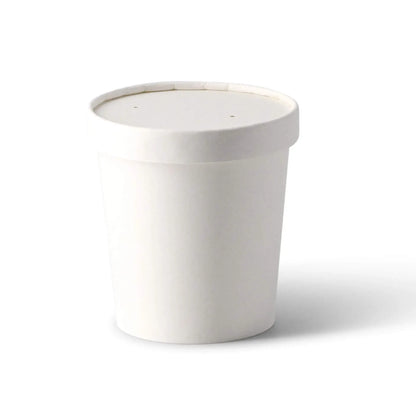 Suppenbecher to go (beschichtet) 400 ml / 16 oz, Ø 95 mm, weiß