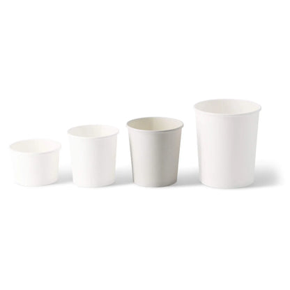 Suppenbecher to go (beschichtet) 400 ml / 16 oz, Ø 95 mm, weiß