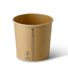 Suppenbecher to go (beschichtet) 600 ml / 24 oz, Ø 115 mm, braun