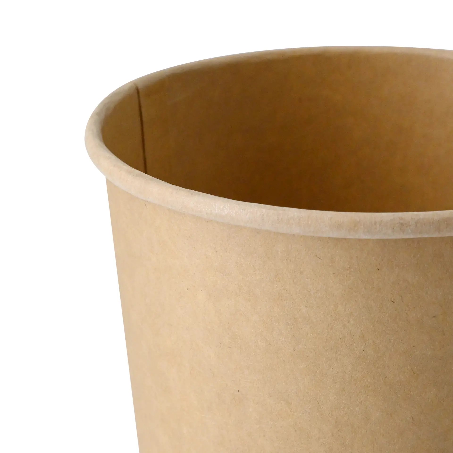 Suppenbecher to go (beschichtet) 600 ml / 24 oz, Ø 115 mm, braun
