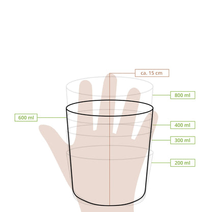 Suppenbecher to go(beschichtet) 600 ml / 24 oz, Ø 115 mm, weiß