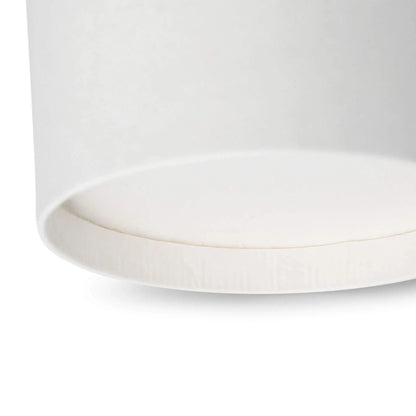 Suppenbecher to go(beschichtet) 600 ml / 24 oz, Ø 115 mm, weiß