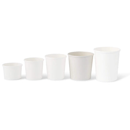 Suppenbecher to go(beschichtet) 600 ml / 24 oz, Ø 115 mm, weiß