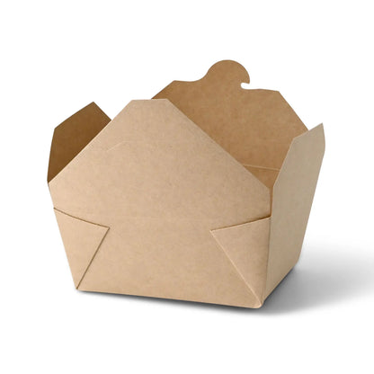 Take-away Boxen (beschichtet) 1200 ml, braun