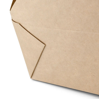 Take-away Boxen (beschichtet) 2500 ml, braun