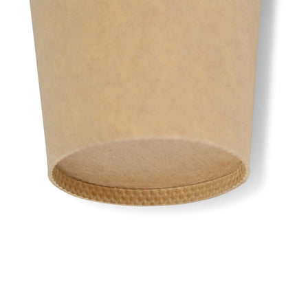 Portionsbecher aus Karton (beschichtet) 75 ml, Ø 62 mm, braun