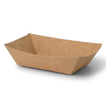 Cardboard-snack trays 500 ml, brown
