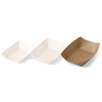 Premium Cardboard Food Tray 800 ml, brown, bio-coated