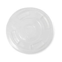 PLA-Flachdeckel Ø 96 mm, Halmloch