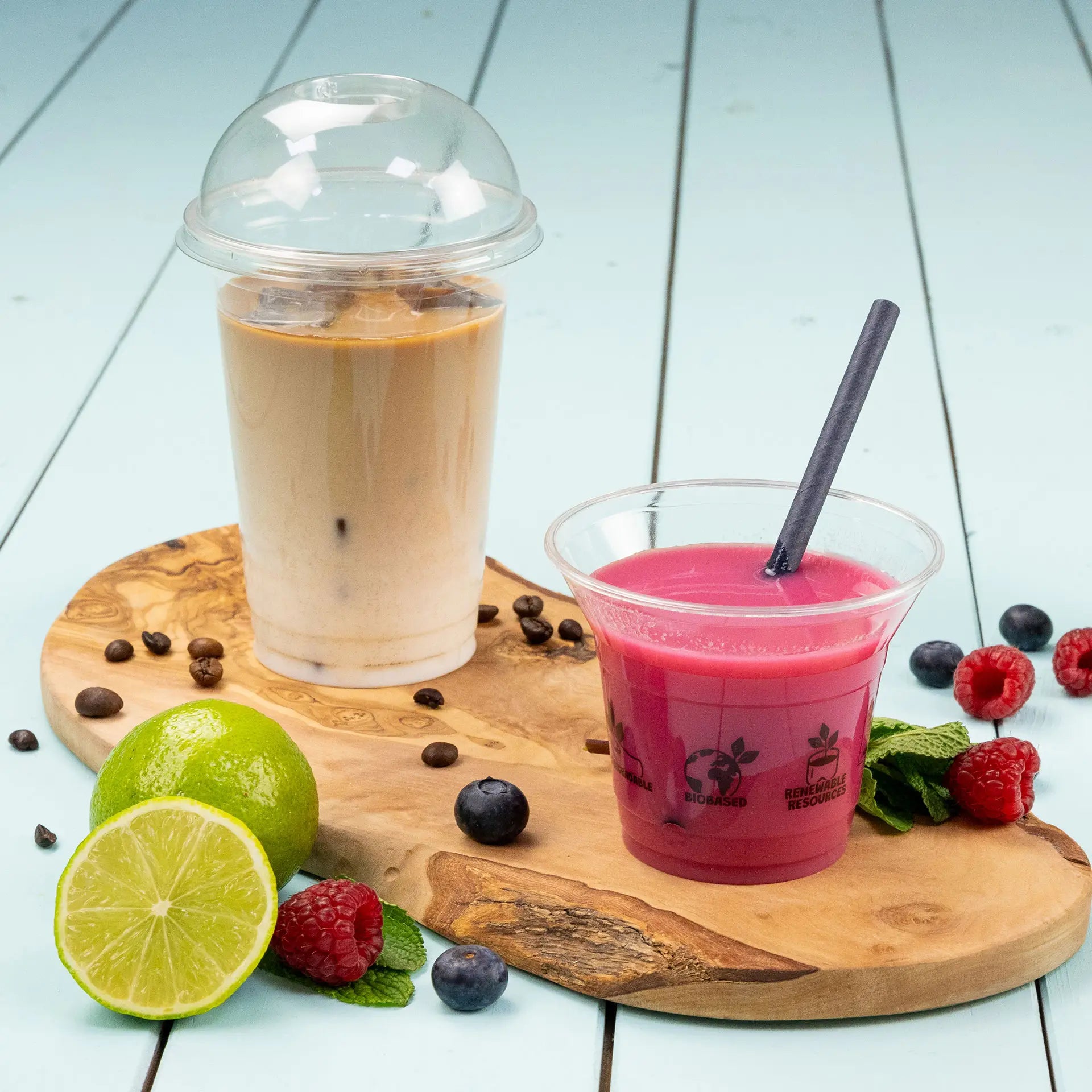 20 oz PLA clear cups, Ø 95 mm