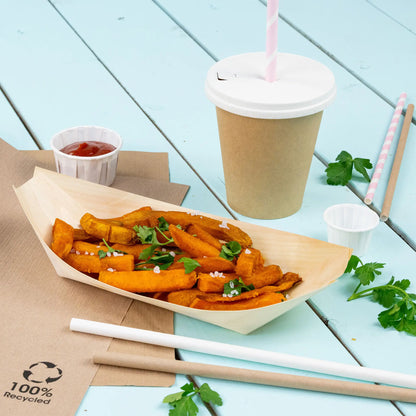 20 cm, Ø 0.6 cm Paper-straws, kraft