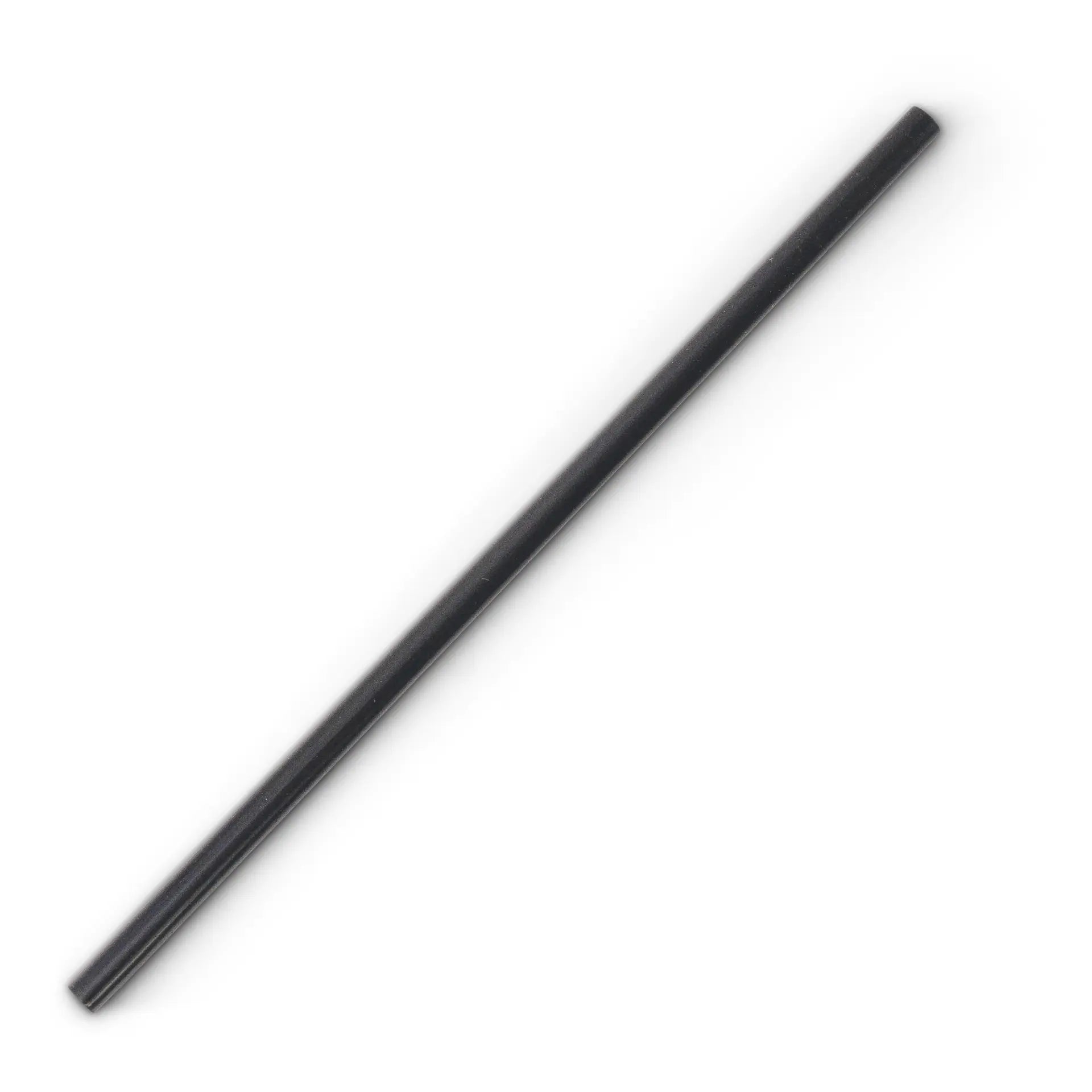 Mehrweg Strohhalme 22 cm, Ø 0,7 cm, schwarz
