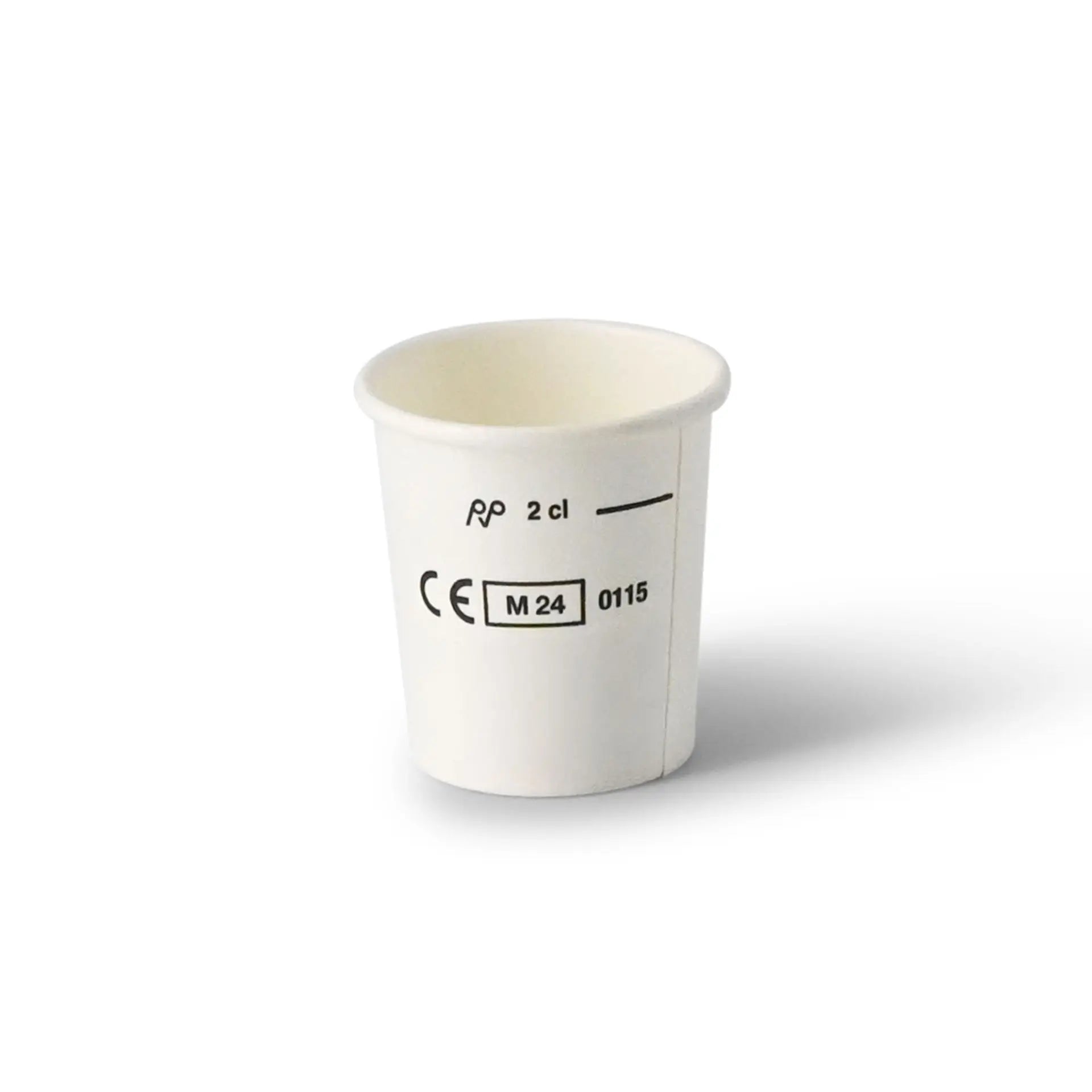 Schnapsbecher aus Papier 20 ml / 1 oz, weiß