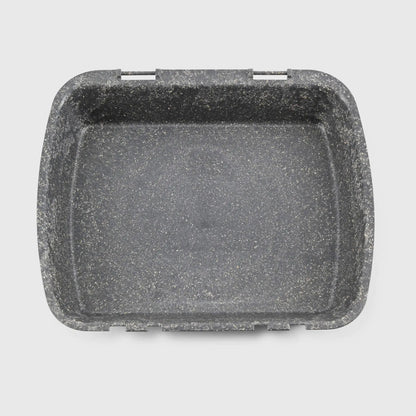 | 2 FOR 1 | Reusable menu-containers merways-Box 24,5 x 20 x 4,5 cm, HP4, pepper / grey