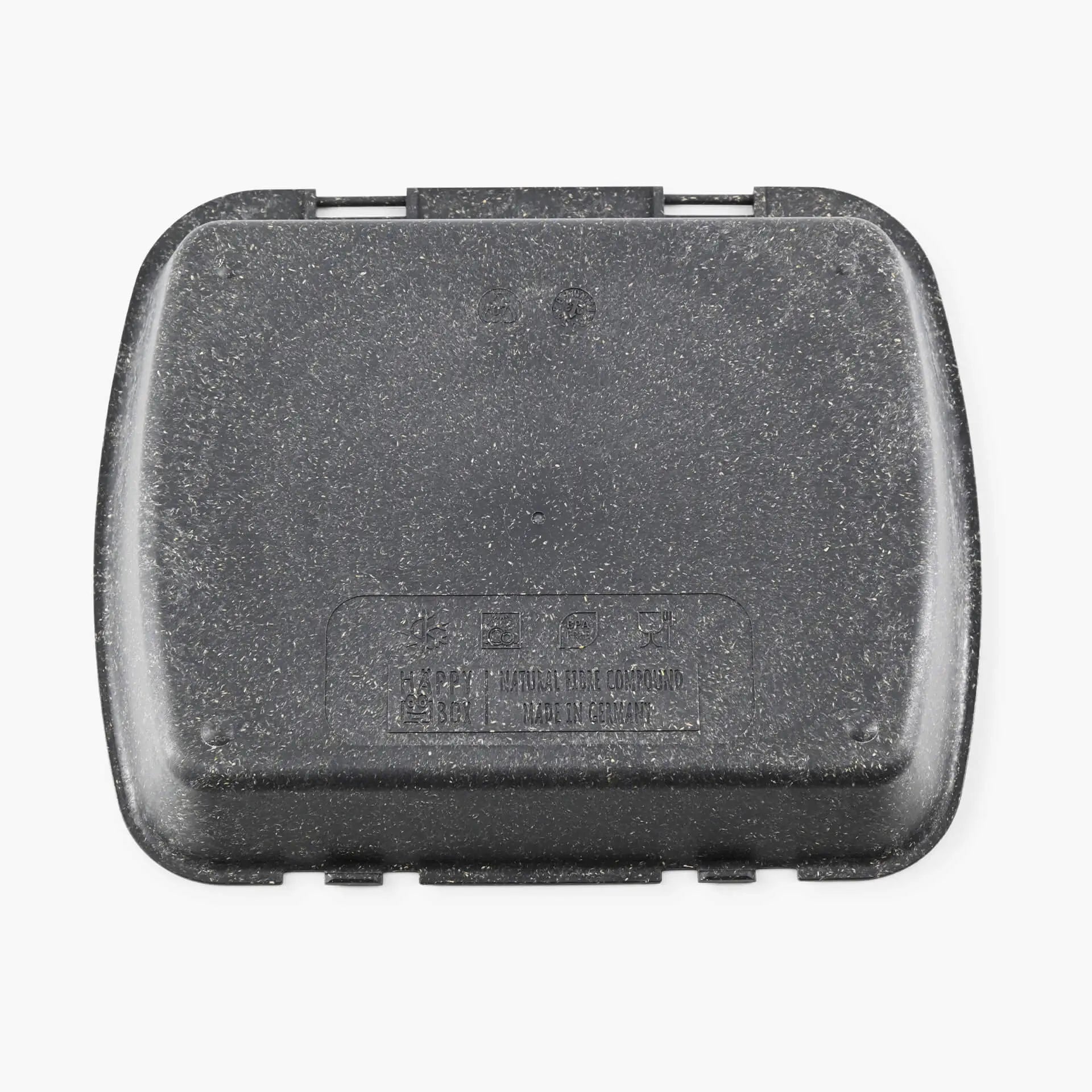 | 2 FOR 1 | Reusable menu-containers merways-Box 24,5 x 20 x 4,5 cm, HP4, pepper / grey