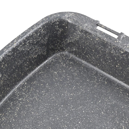 | 2 FOR 1 | Reusable menu-containers merways-Box 24,5 x 20 x 4,5 cm, HP4, pepper / grey