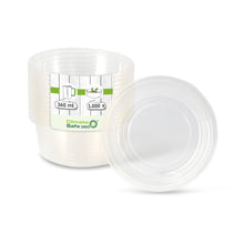 Deli container PLA 360 ml, Ø 121 mm, round