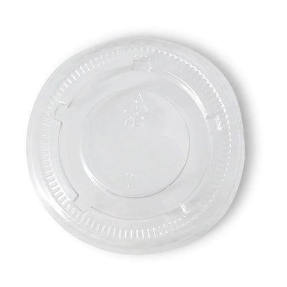 PET-Deckel Ø 62 mm, klar, rund