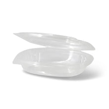 PLA Deli Bowls 250 ml, folding lid, rectangular