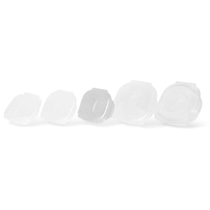 PLA Deli Bowls 500 ml, folding lid, rectangular