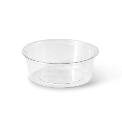 60 ml / 2 oz PLA portion cups, Ø 70 mm, clear