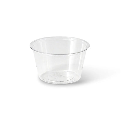 80 ml / 3 oz PLA portion cups, Ø 70 mm, clear