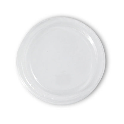PLA lids Ø 70 mm, clear, round