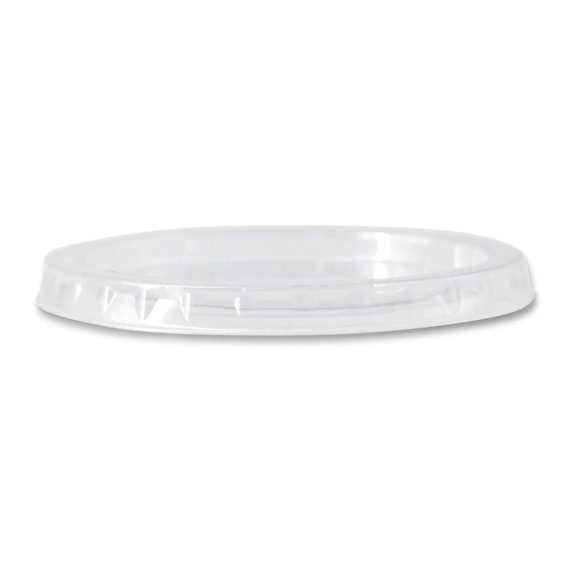 PLA lids Ø 70 mm, clear, round