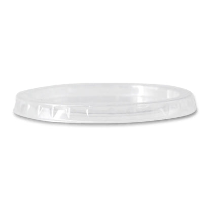 PLA lids Ø 70 mm, clear, round