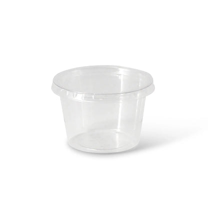 PLA lids Ø 70 mm, clear, round