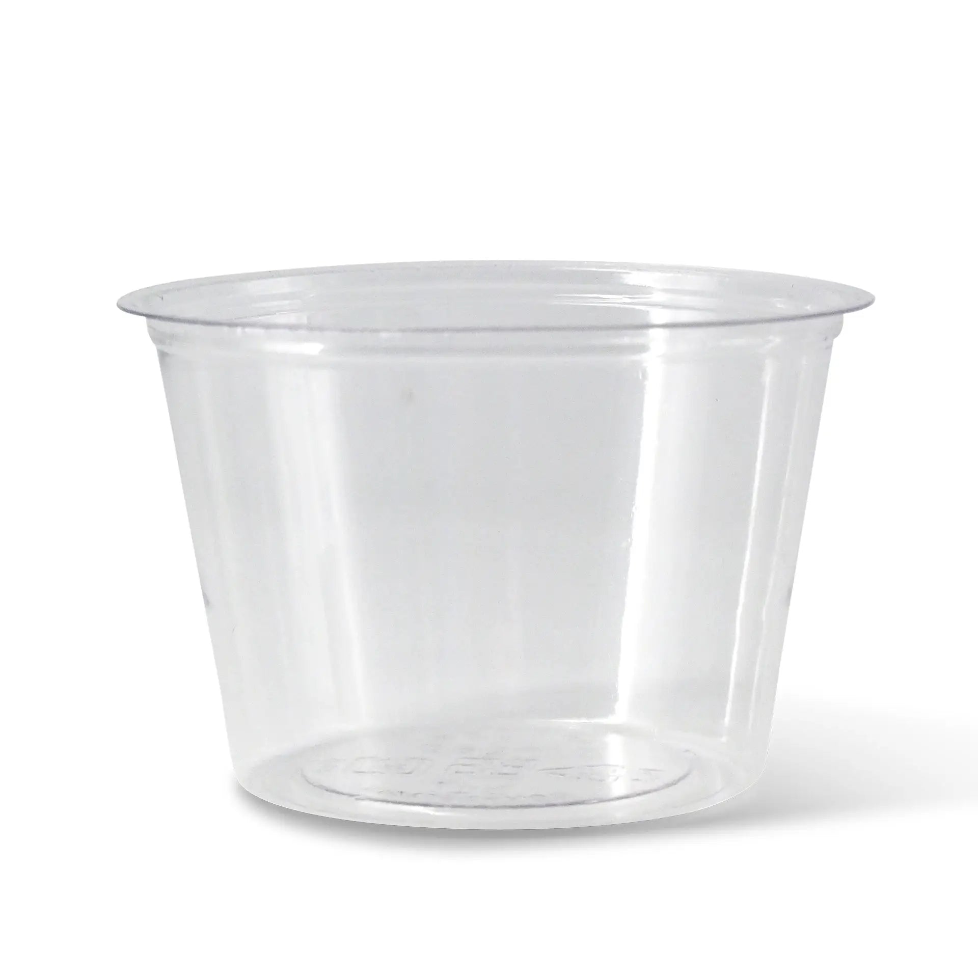 100 ml / 3.5 oz PLA portion cups, Ø 70 mm, clear, round