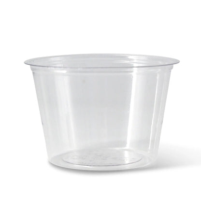 100 ml / 3.5 oz PLA portion cups, Ø 70 mm, clear, round