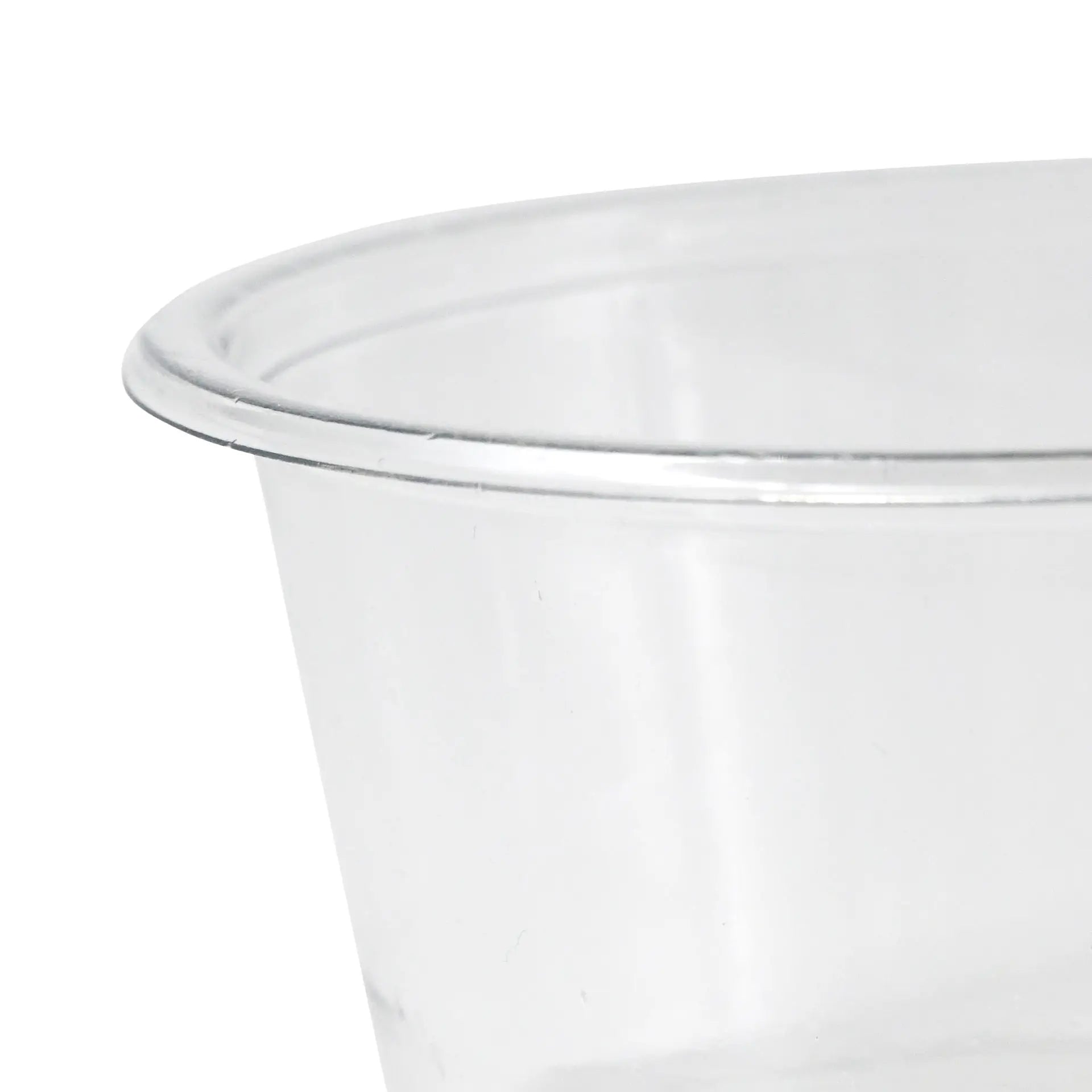 100 ml / 3.5 oz rPET sauce pots, Ø 75 mm, clear