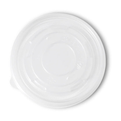 PP-Flachdeckel Ø 115 mm, geschlossen (f. Universal-Becher)
