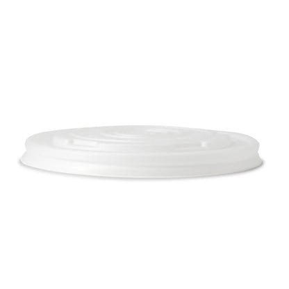 CPLA Flat Lids Ø 115 mm, white, for Universal Cups