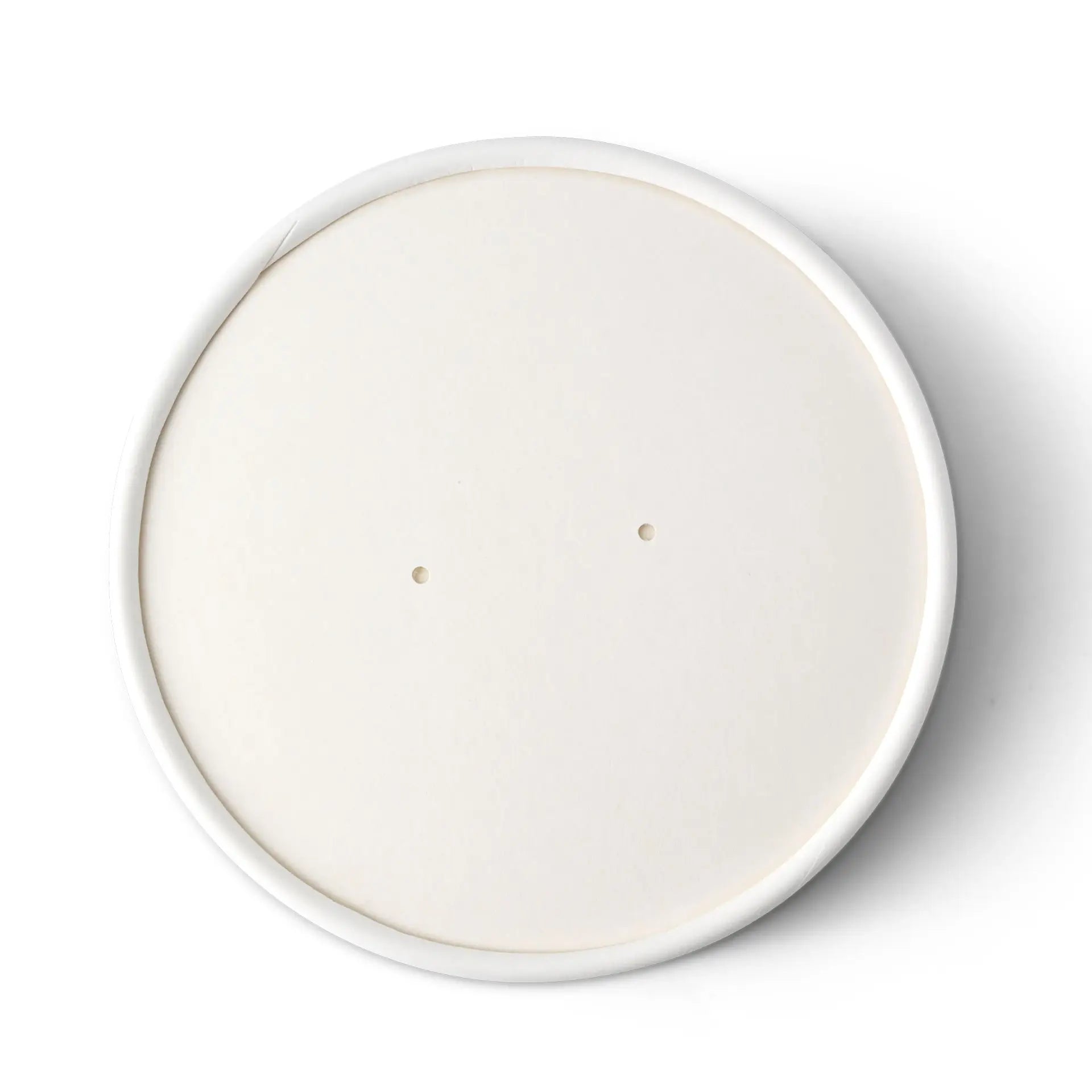 Cardboard membrane lids Ø 115 mm, white
