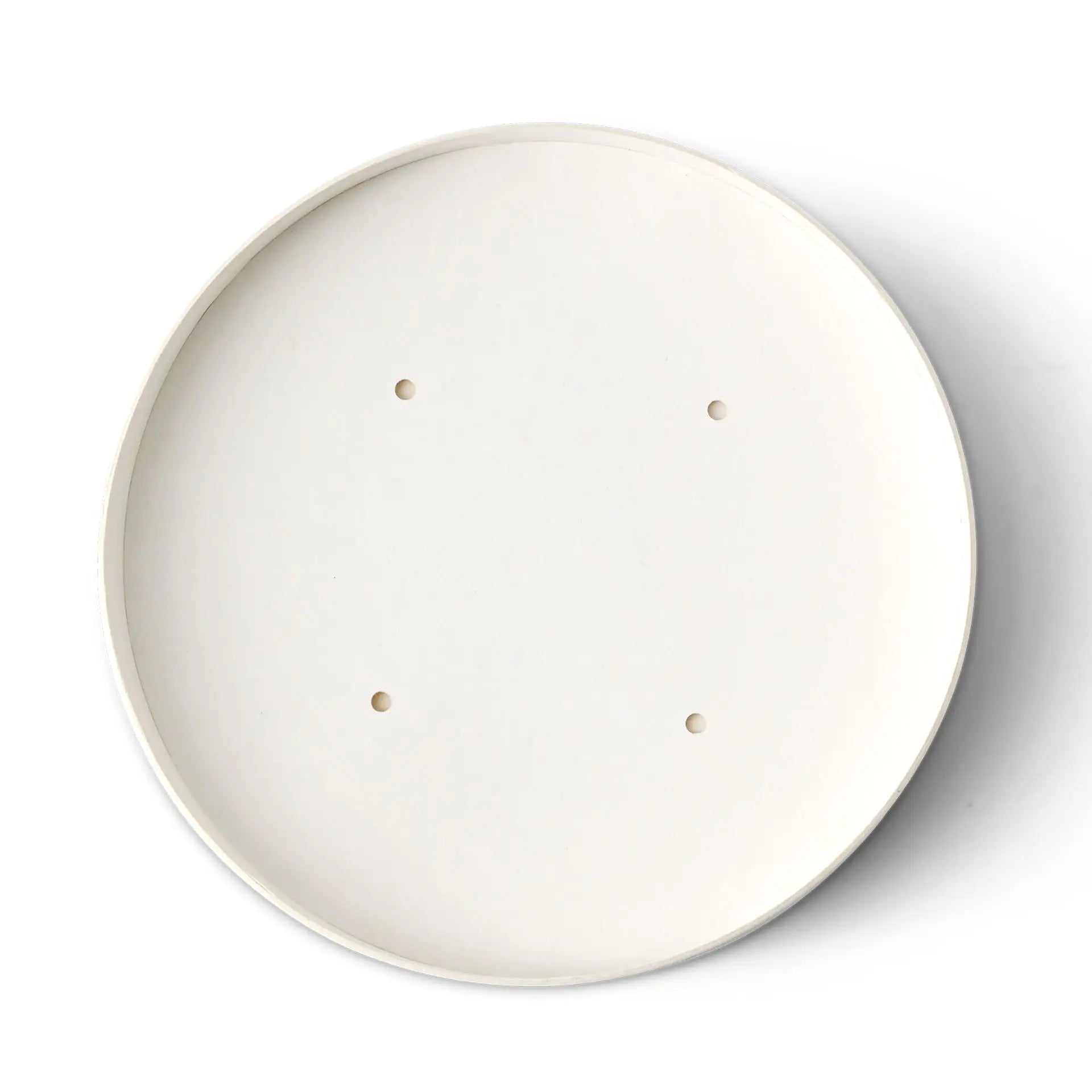 Cardboard membrane lids Ø 115 mm, white